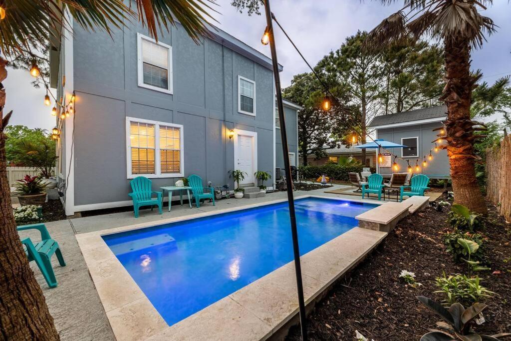 5/3 With A Heated Pool 2 Min From Beach, Updated غالفيستون، تكساس المظهر الخارجي الصورة